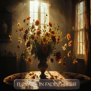 Kwiaty w gasnącym świetle