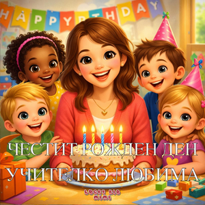 Честит рожден ден учителко любима