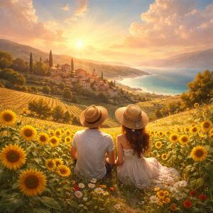 Sous le soleil doré