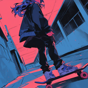 riding my skateboard on a sunny day comtemplating my thoughts