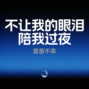 不让我的眼泪陪我过夜