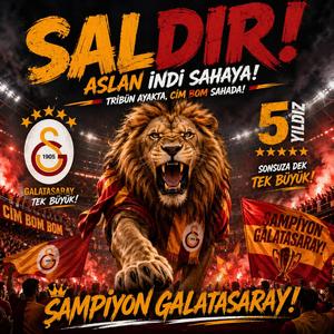 GALATASARAY - SALDIR (5 YILDIZ ŞAMPİYONLUK ŞARKISI)