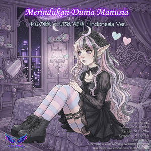 Merindukan Dunia Manusia - Perjalanan Emosional Mencari Jati Diri Manusia - (Kawaii Anime-Pop Style) [Indonesia Ver.]