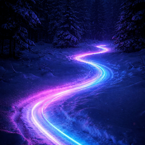 Снежный след