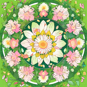 The spring breeze is pleasant