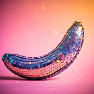 Glitter Banana