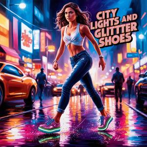 City Lights and Glitter Shoes