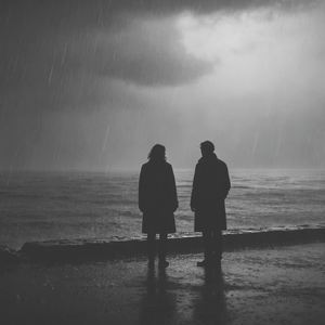 I saw thee weep