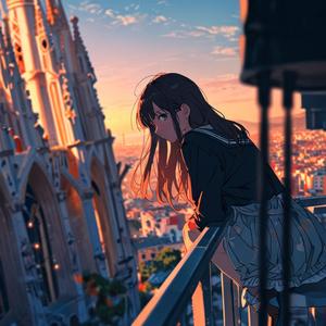 天空で待つ少女のまなざし