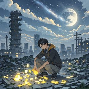 拾荒月光-五号山谷陈子墨