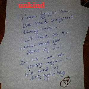 Unkind (Instrumental)