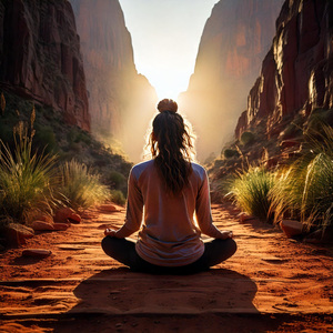 Serene Harmonies Shape Awareness