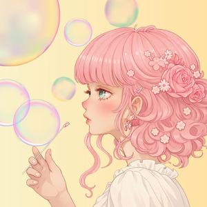 しゃぼんだまキラリ☆