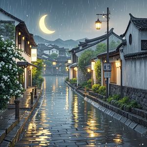 七月的第一场一门雨