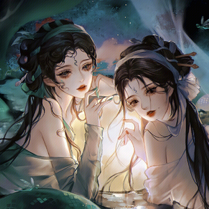 青白