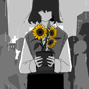 鉢の花