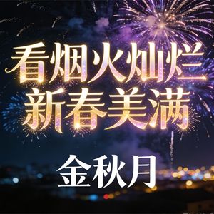 看烟火灿烂 新春美满