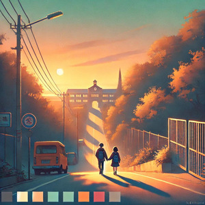 鍋坂で君と歩く午後