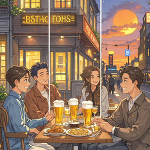 今晚我们喝一杯