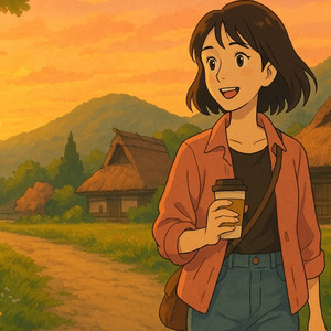 沈黙と記憶のあいだ - 夕暮れのふるさと村