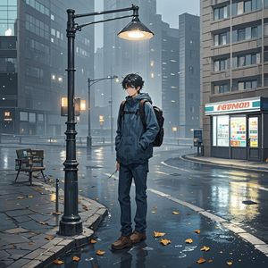 无人认领的灯火-遥望