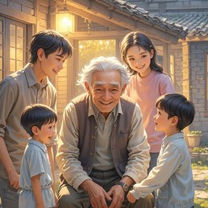 父亲，你累不累？