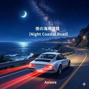 夜の海岸道路 (Night Coastal Road)