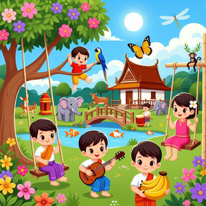 ย่ายีผมเบา ๆ - เพลงเด็กแสนสนุก