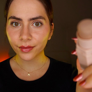 Auftragen der Foundation in Ruhe