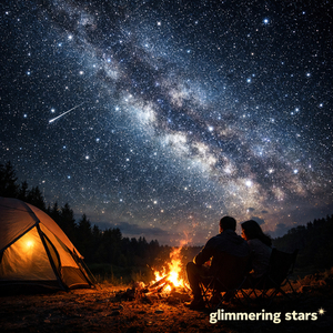 glimmering stars