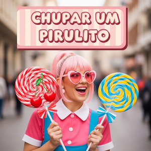 Chupar um pirulito