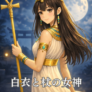 白衣と杖の女神