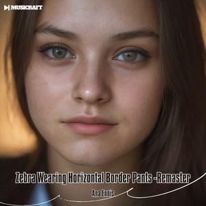 Zebra Wearing Horizontal Border Pants (2024 Remaster)