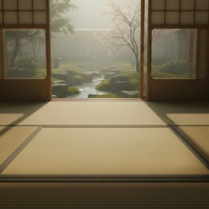 縁側でひとやすみ