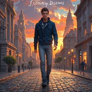 落日下的逐梦之旅-成哥