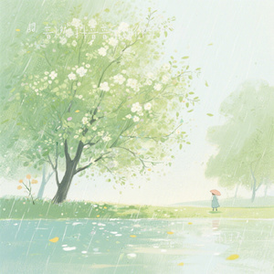 微雨过春