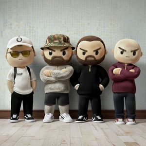 На черной заниженной гранте