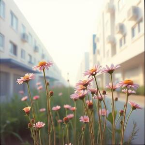 ถนนสายเช้าและดอกไม้ย่านเก่า (Morning Street & Old Flowers)