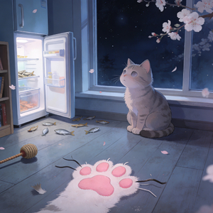 小猫失眠了三天