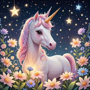 Unicorno dei Sogni Colorati
