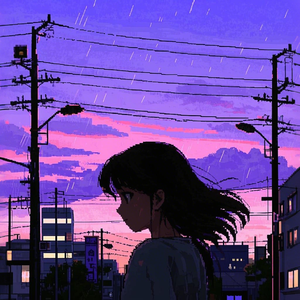 最爱的是下雨天，耳边放着喜欢的歌曲在街头轻轻摇晃～