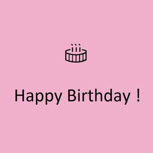 不知名巨可爱选手生日快乐