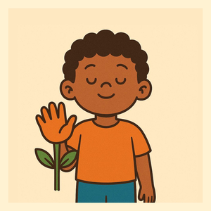 Ma main est une fleur