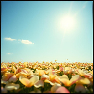 花びらの向こうに