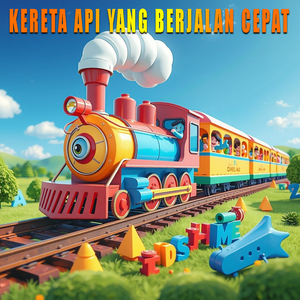 Kereta Api Yang Berjalan Cepat