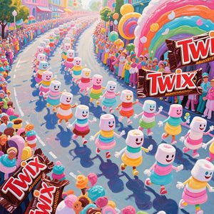 Twisty Marshmallow Parade