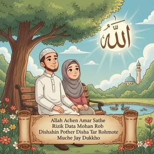 আল্লাহ আছেন আমার সাথে রিজিক দাতা মহান রব দিশাহীন পথে তিনি দিশা তাঁর রহমতে মুছে যায় দুঃখ Allah Achen Amar Sathe Rizik Data Mohan Rob Dishahin Pother Disha Tar Rohmote Muche Jay Dukkho