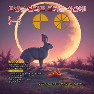 Grade 4: 동치분수 (모양은 달라도 우리는 친구)