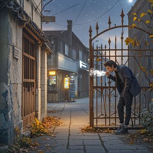 角落里的灯火-岁月静好