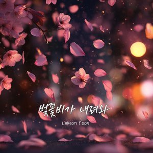 벚꽃비가 내려와